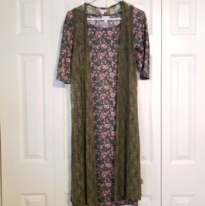 Olive Lace Lularoe Joy